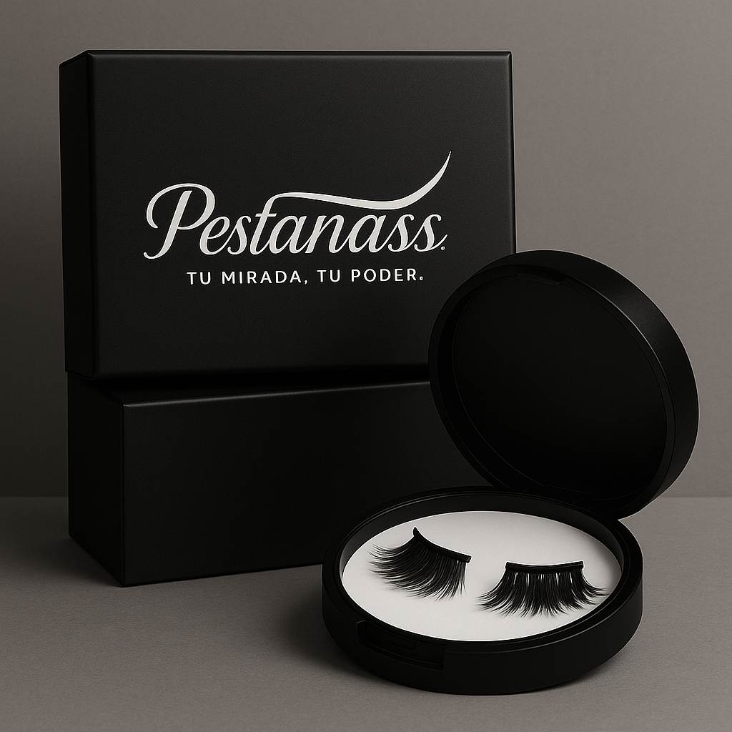 12 Uds pestañas postizas magnéticas medias pestañas magnéticas caja doble con aplicador de espejo juego de maquillaje de ojos de belleza reutilizable