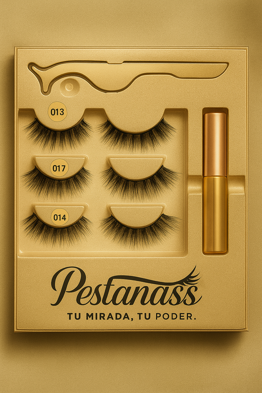 Pestañas postizas FCJ de 25 mm con imanes, suaves, naturales, 3D, de seda y visón sintético, pestañas magnéticas de moda.