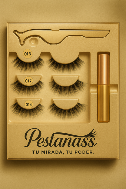 Pestañas postizas FCJ de 25 mm con imanes, suaves, naturales, 3D, de seda y visón sintético, pestañas magnéticas de moda.